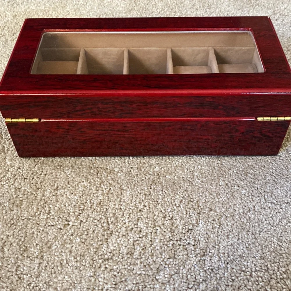 Mens Watch Jewelry Box